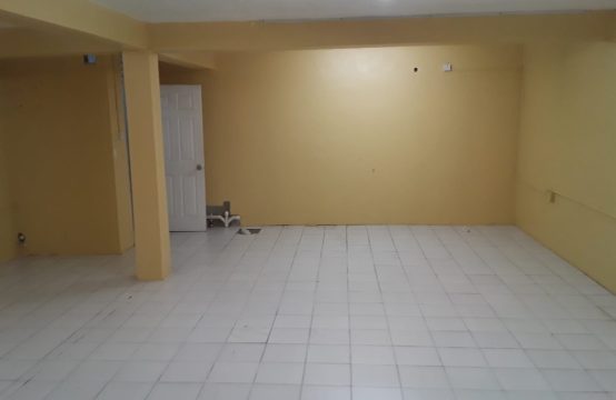 Basement Space For Rent In Roseau (RENTED OUT)